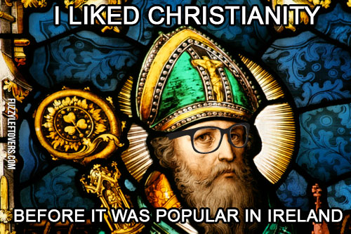 Hipster St. Patrick