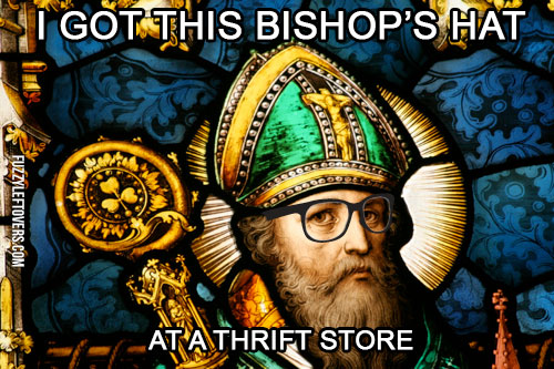 Hipster St. Patrick