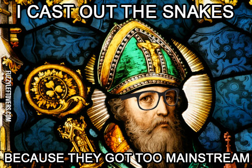 Hipster St. Patrick