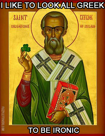 Hipster St. Patrick